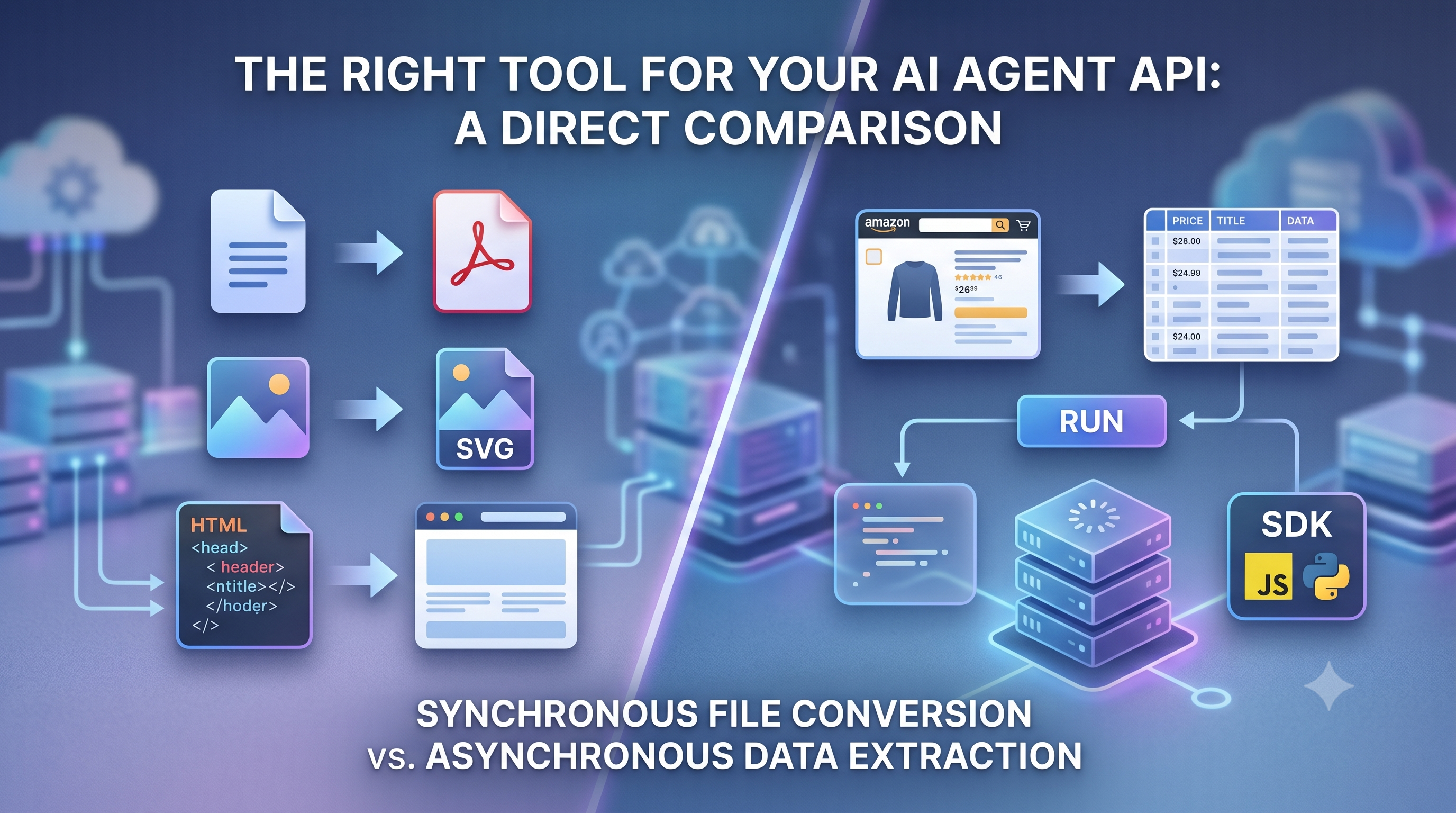 EnConvert vs Apify: Web Extraction APIs Compared for AI Agents